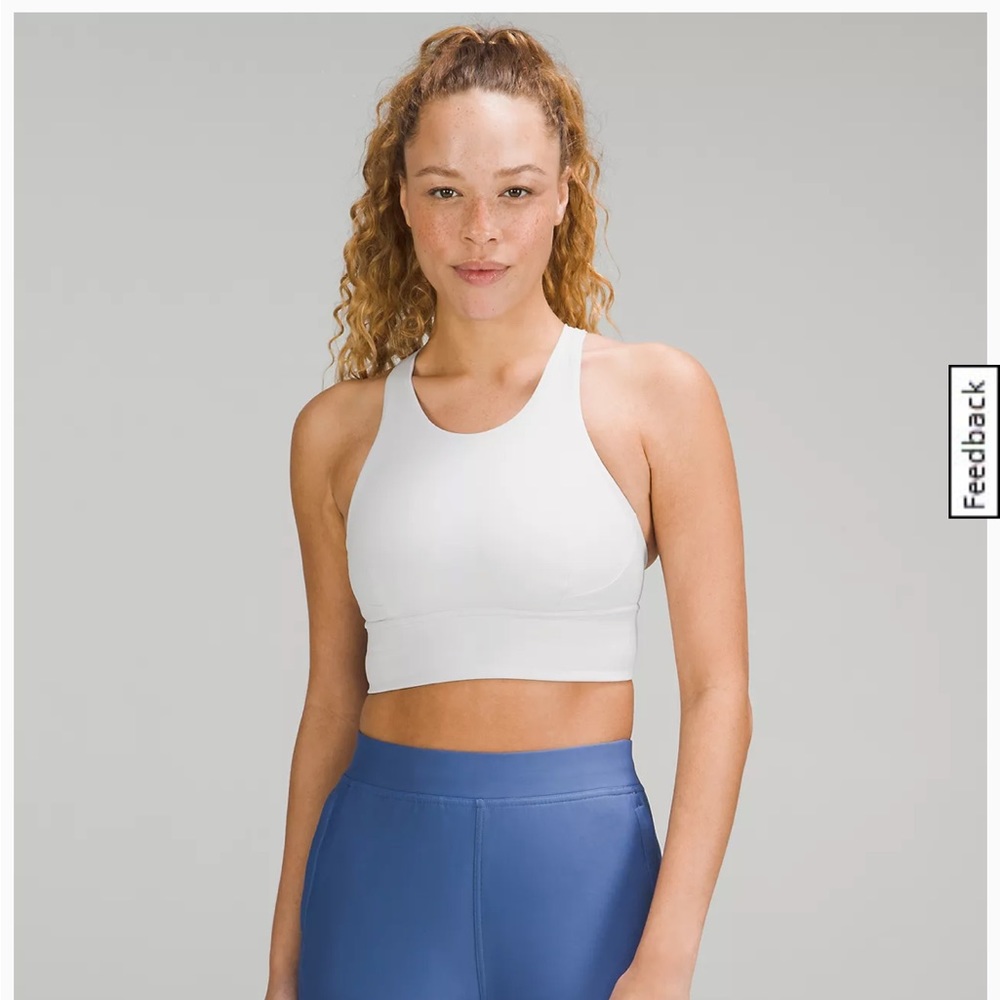 Wonder Train Longline Bra Size 6 White